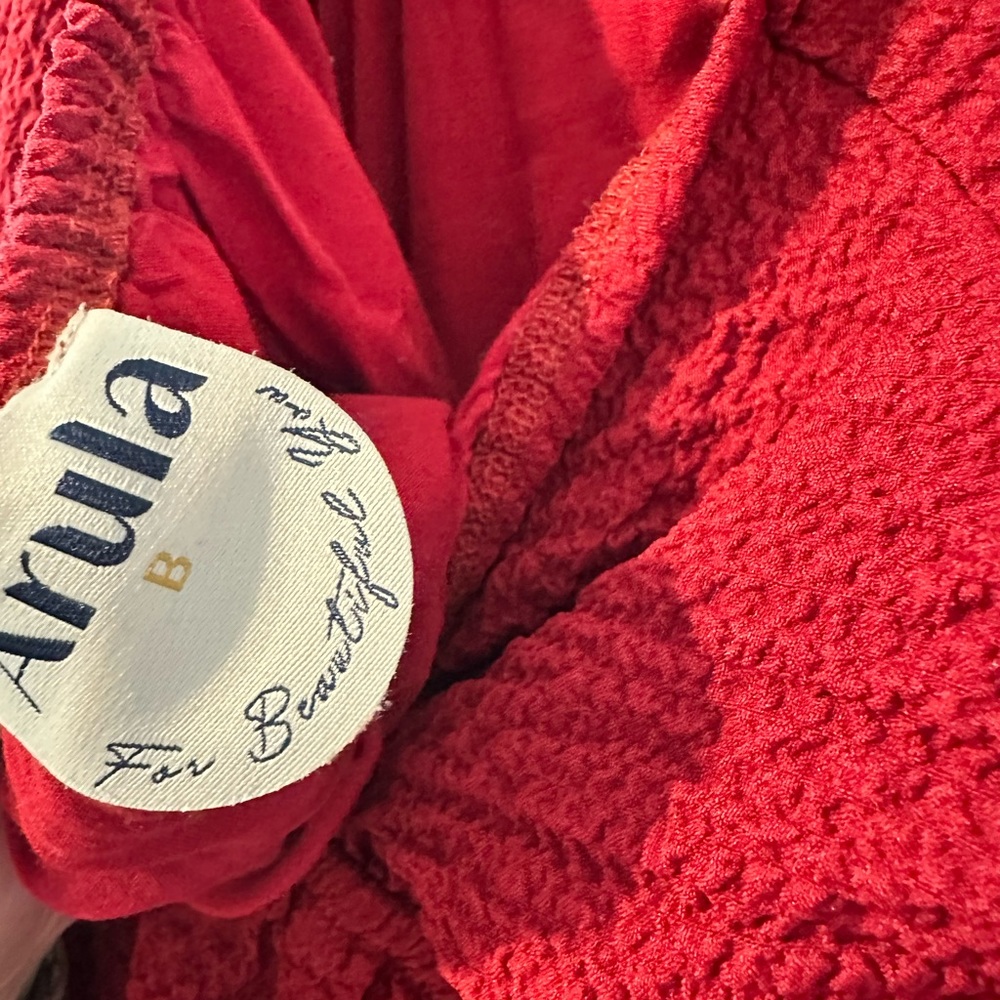 Beautiful red dress from Arula